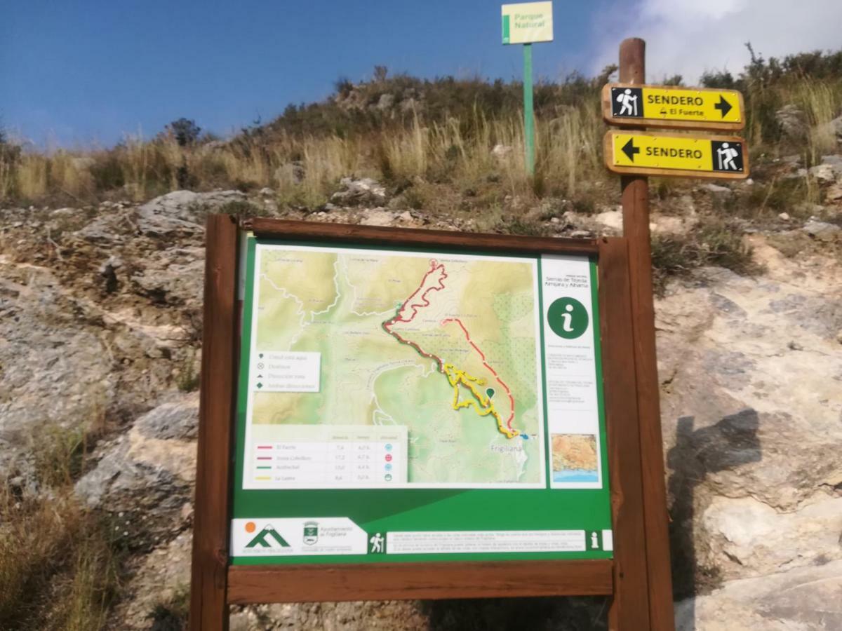 Casa Ana, Fantasticas Vistas A Frigiliana, El Mar Y La Montana别墅 外观 照片